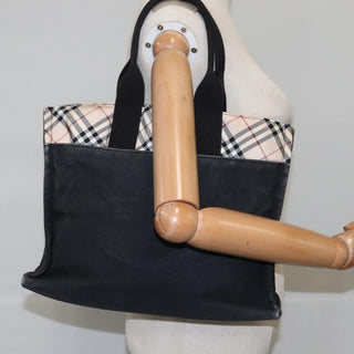 Burberry Nova Check Tote canvas check pattern