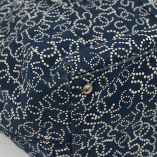 Chanel Vintage Bowler Bag Printed Canvas