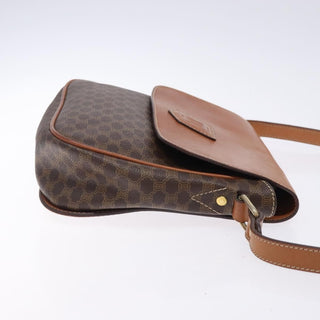 Celine Macadam Shoulder Bag PVC Leather