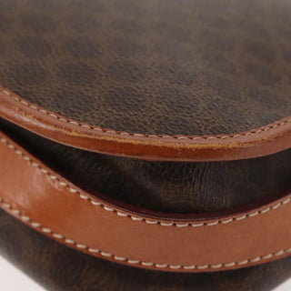 Celine Macadam Shoulder Bag PVC Leather