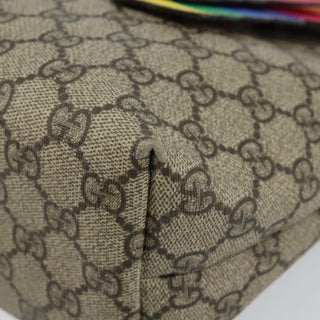 Gucci Children's tote with rainbow butterfly Canvas