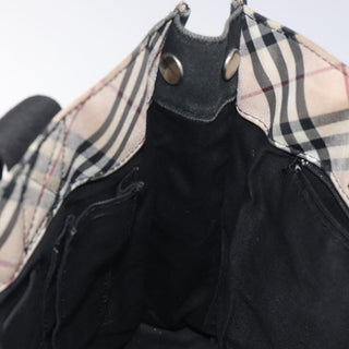 Burberry Nova Check Tote canvas check pattern