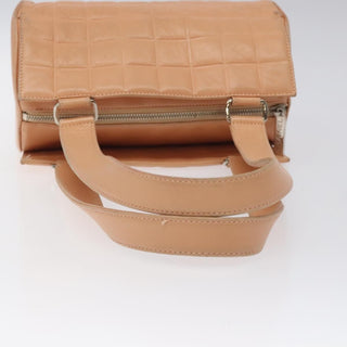 Chanel Chocolate Bar Barrel Bag Quilted Leather