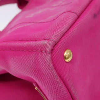 Prada Canapa Open Tote Canvas