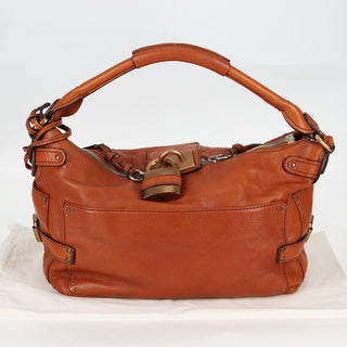Chloe Paddington Lock Hobo Leather