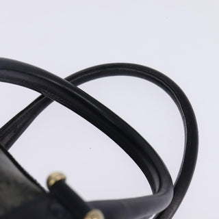 Celine Vintage Boston Bag Macadam Coated Canvas