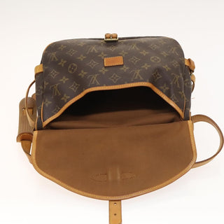 Louis Vuitton Saumur Handbag Monogram Canvas
