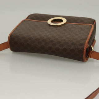 Celine Macadam Shoulder Bag PVC Leather