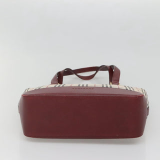 Burberry Nova Check Tote Canvas and Leather