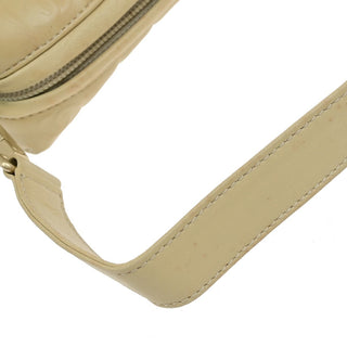 Chanel Chocolate Bar Shoulder Bag Quilted Leather