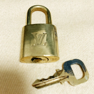 Louis Vuitton Cadenas Bag Charm Gold-plated