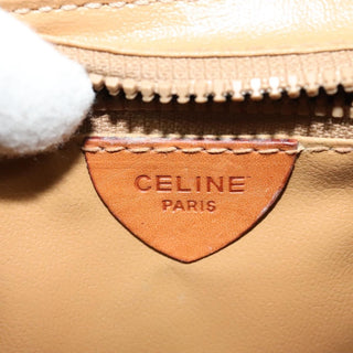Celine Vintage Macadam Shoulder Bag Canvas
