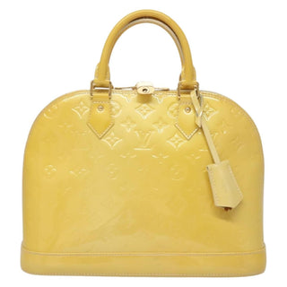 Louis Vuitton Alma Handbag Monogram Vernis