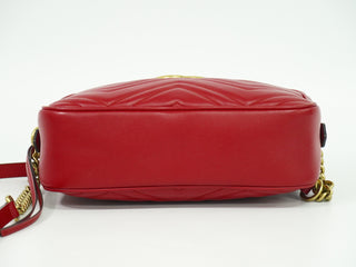 Gucci GG Marmont Flap Bag Mixed Matelasse Leather