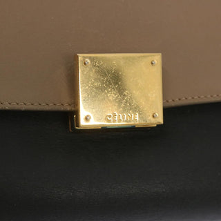 Celine Trapeze Bag Leather with Suede