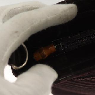 Gucci Vintage Bamboo Handle Tote Nylon