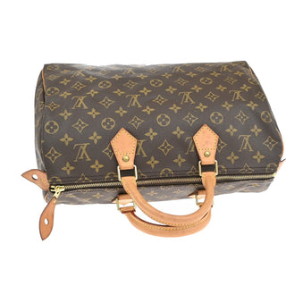 Louis Vuitton Speedy Handbag Monogram Canvas