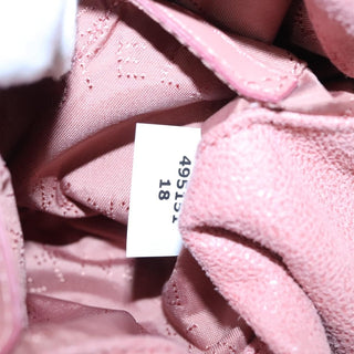 Stella McCartney Falabella Fold Over Crossbody Bag Shaggy Deer