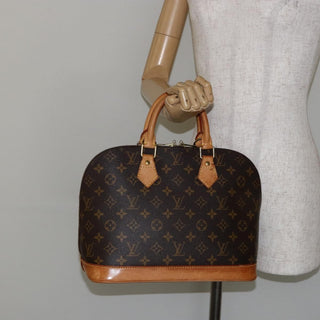 Louis Vuitton Alma Handbag Monogram Canvas