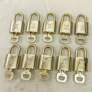 Louis Vuitton Cadenas Bag Charm Gold-plated