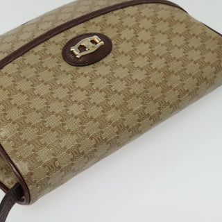 Celine Macadam Shoulder Bag PVC Leather