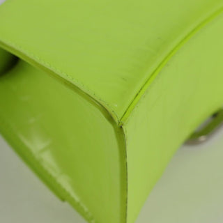 Balenciaga Hourglass Top Handle Bag Leather