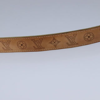Louis Vuitton Buckle Belt Mahina Leather
