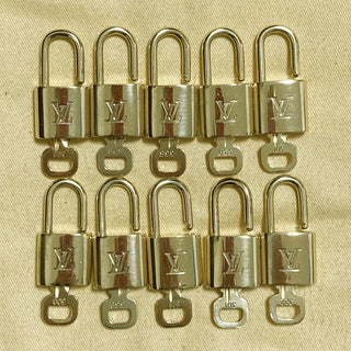 Louis Vuitton Cadenas Bag Charm Gold-plated