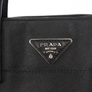 Prada Convertible Soft Shopping Tote Saffiano Leather