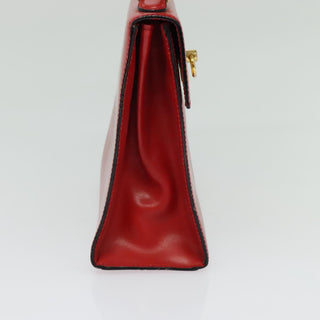 Celine Vintage Logo Top Handle Bag Leather