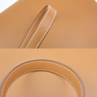Hermes Kelly Handbag Light Chamonix with Gold Hardware