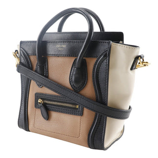 Celine Tricolor Luggage Bag Leather