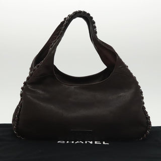 Chanel Vintage Chain Around Shoulder Bag Leather