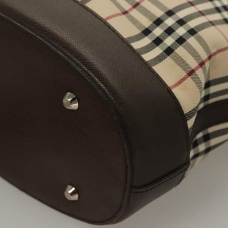 Burberry Nova Check Tote canvas check pattern
