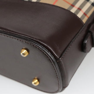 Burberry Shoulder Bag Nova Check Canvas