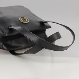 Celine Circle Logo Handbag Leather