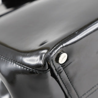 Salvatore Ferragamo Vala Shoulder Bag Patent Leather