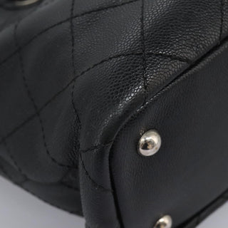 Chanel Fever Tote Quilted Caviar