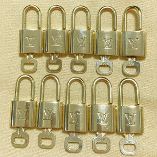 Louis Vuitton Cadenas Bag Charm Gold-plated