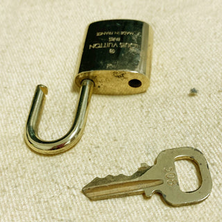 Louis Vuitton Cadenas Bag Charm Gold-plated