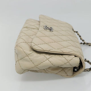 Chanel Natural Beauty Split Pocket Flap Bag Stitched Calfskin