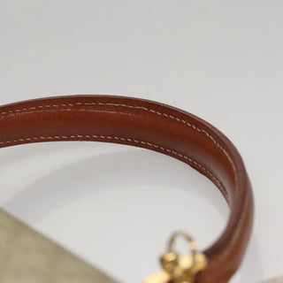 Celine Vintage Convertible Top Handle Bag Macadam Coated Canvas