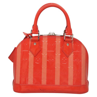 Louis Vuitton Alma Handbag Limited Edition Monogram Vernis Rayures
