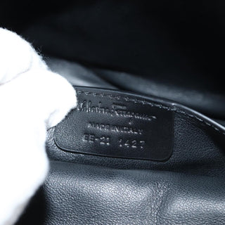 Salvatore Ferragamo Margot Satchel Braided Fabric