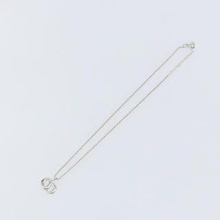 Christian Dior CD Logo necklace Metal