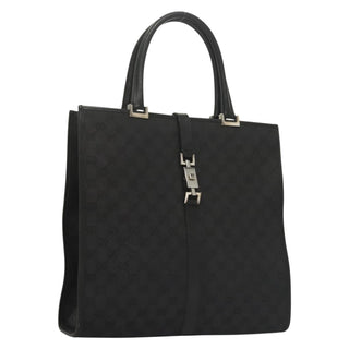 Gucci Vintage Jackie Tote Canvas, Leather
