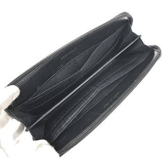 Chanel Timeless CC Zipped Wallet Caviar