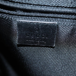 Gucci Vintage Bamboo Handle Tote Canvas