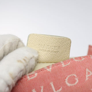 Bvlgari B.Zero1 Logomania Bag Canvas with Leather