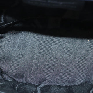 Salvatore Ferragamo Gancini Flap Drawstring Backpack Leather